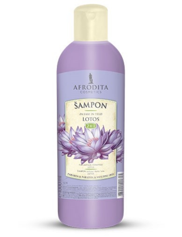 Šampon 1L za lase in telo Lotus
