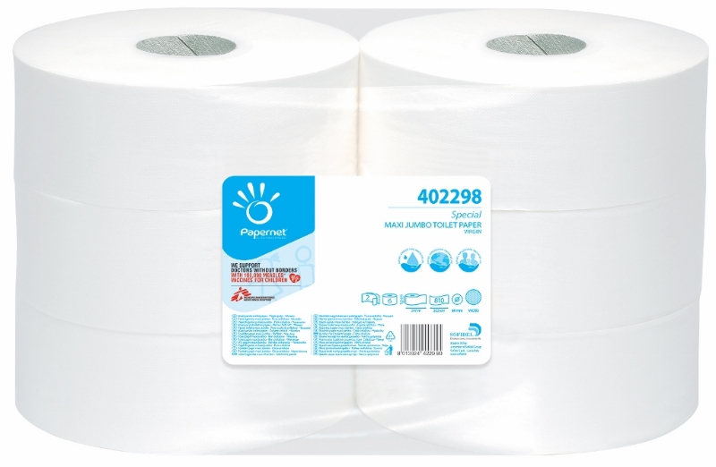 WC papir Maxi Jumbo 2-sl. 6/1 Ecolabel