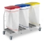 Voziček za smeti Dust 3x70L