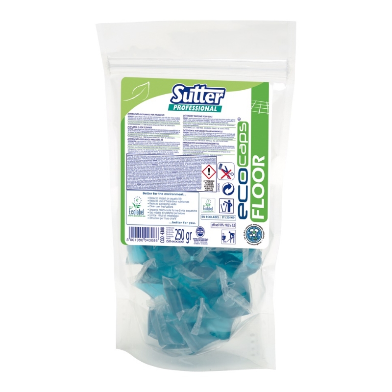 Sutter Floor Ecocaps Ecolabel 50x5ml čistilo za tla