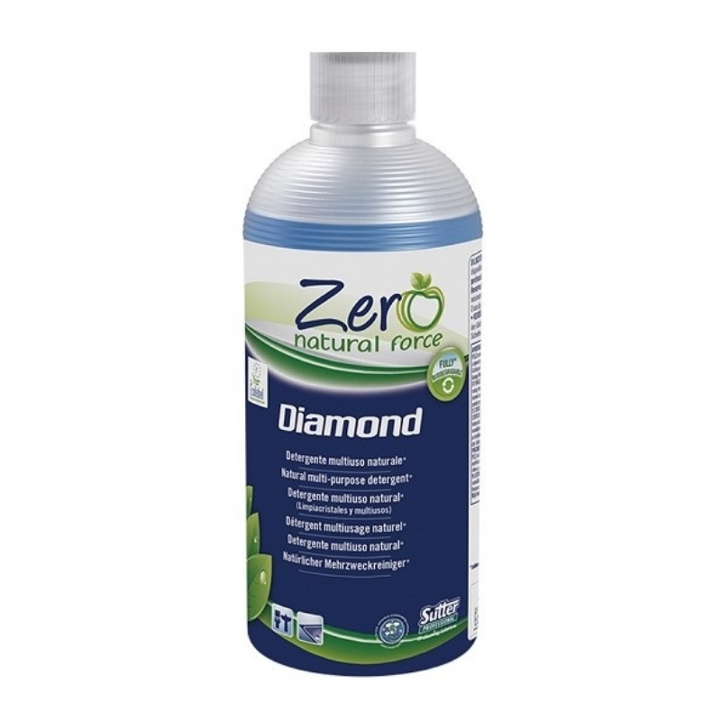 Čistilo za stekla ZERO Diamond ECOLABEL 500ml, Sutter