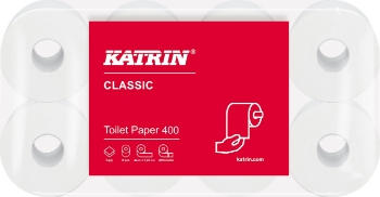 Toaletni papir Classic 400, 2-slojni, 8x6/1, Katrin
