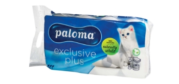 Toaletni papir Exclusive, 3-slojni, 12x8/1, Paloma