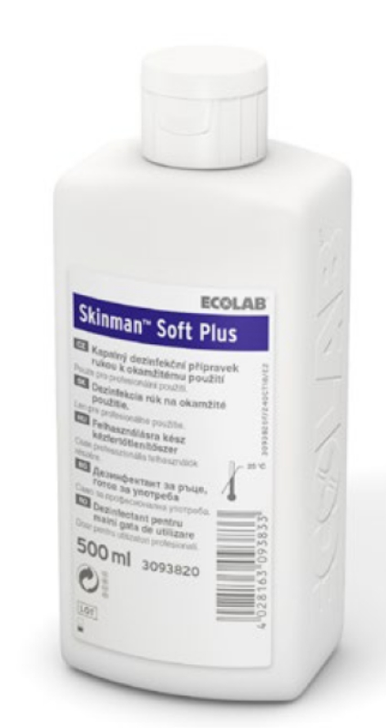 Razkužilo za roke Skinman soft Plus 500ml, ECOLAB