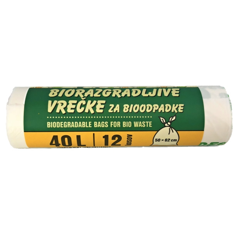 Biorazgradljiva vrecka za smeti 40L 12/1