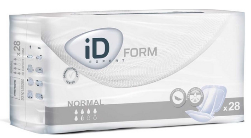 Anatomska podloga za inkontinenco ID Form normal 28/1