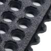 Industrijska podloga Cushion Ease, črno-rumena, 91x91cm