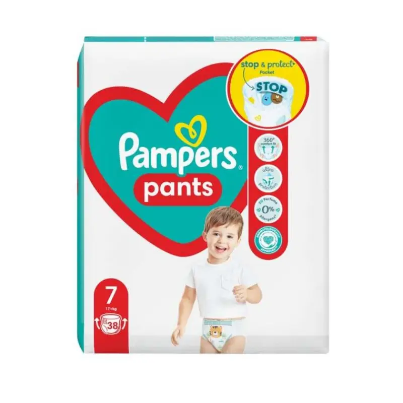 Plenice Pampers Pants 7, 17+ kg 38/1