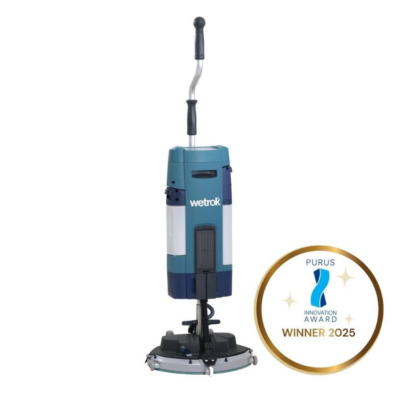 Pokončni čistilni stroj Spin BeFree, Wetrok