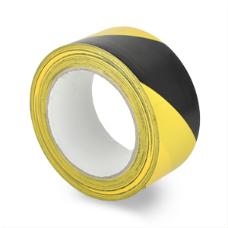 Talni označevalni trak WT-5160, rumeno/črn, 50 mm × 33 m
