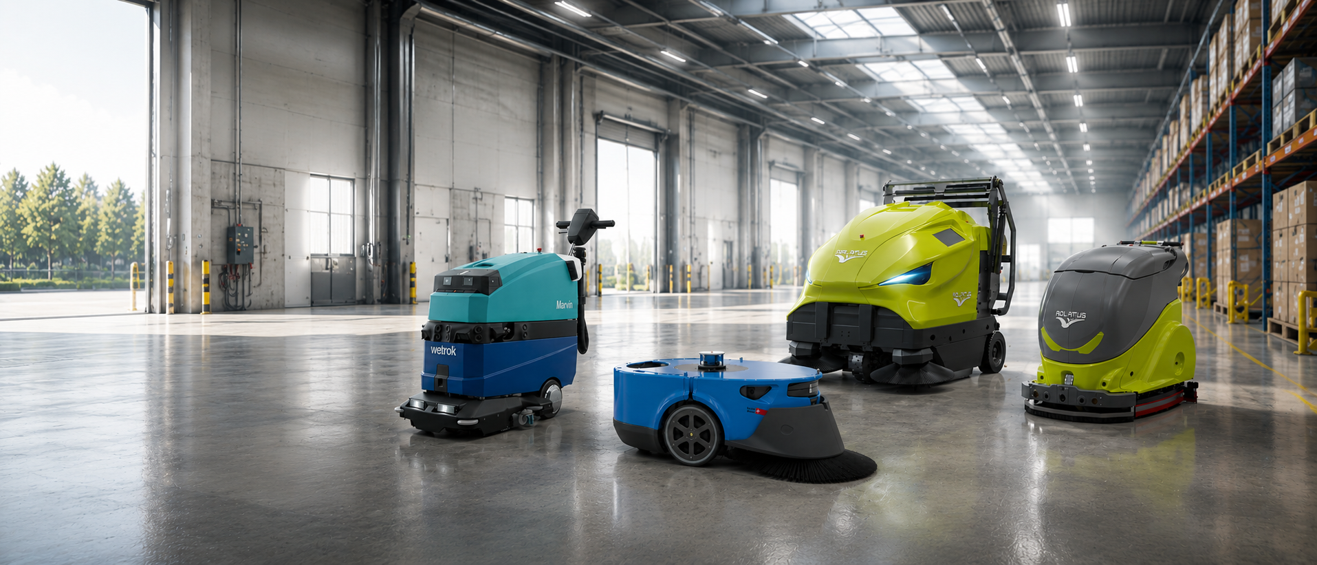 Avtonomni čistilni roboti za učinkovitejše poslovanje