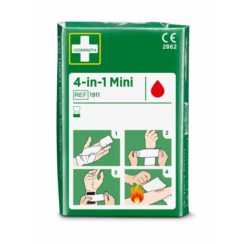 Cederroth 4-v-1 mini kompresijski povoj