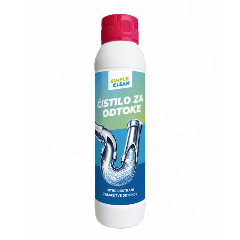 Simply Clean 1kg - čistilo za odtoke v granulah