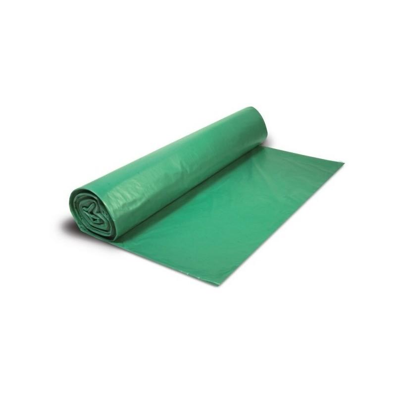 Vrečka za smeti LD 120L zelena 70x100 25/1