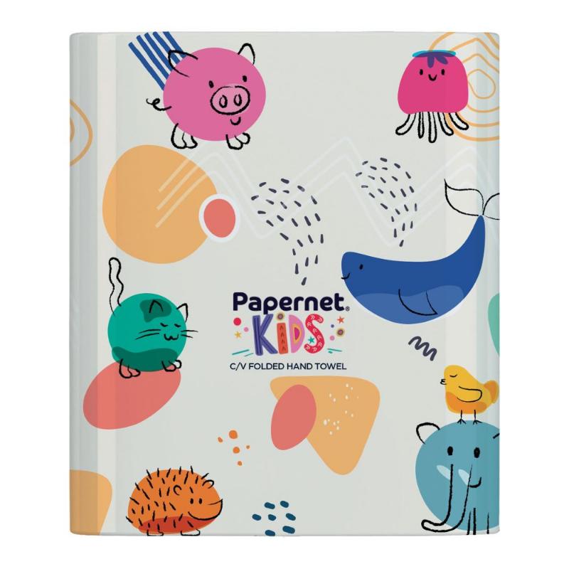 Podajalnik brisač V in C Kids, Papernet